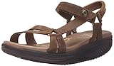 Skechers Cali Women's Tone Ups-5 Platform Sandal, Brown, 9 M US