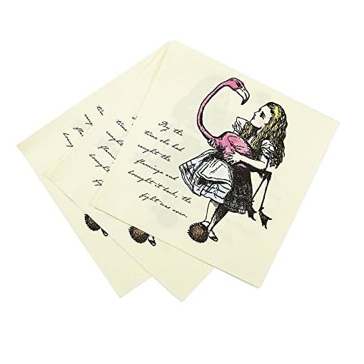 Talking Tables | Alice In Wonderland Paper Napkins