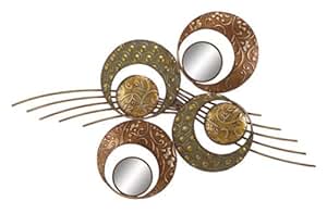 Amazon.com: Metal Wall Art Home Decor Abstract Decoration 31"w, 19"h