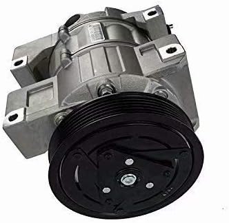 SINOCMP 6PK AC Compressor 92600-ET82A 92600ET82A Air Compressor New Air Conditioning Compressor AC Compressor Clutch Assy for Nissan X-Trail(T31) 2007, 3 Month Warranty