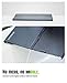 Nuovoware Fast Defrost Tray, Premium HDF Aeronautical Aluminum Alloy Thawing Plate, Thaw Frozen Meat or Food Quickly and Safely Without Electricity, Microwave, Hot Water or Any Other Tools, Black