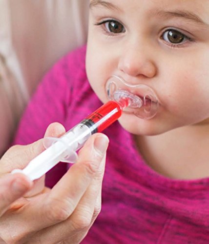Pacidose Pacifier Liquid Medicine Dispenser with Oral Syringe | Newborn Baby | 0-6 Months
