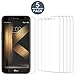 [5 Pack]Tonvizern for LG K20 Plus/LG K10 2017 / LG V5 / LG K20 V High Defintion Ultra Clear Screen Protector Film(Not Glass) For LG K20 Plus (HD Clear)