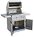Solaire 30-Inch Infrared Natural Gas Cart Grill, Stainless Steel