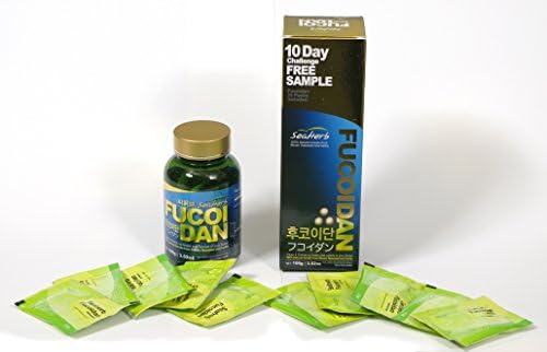 Amazon Com 100 Natural Brown Seaweed Extract Seaherb Fucoidan Usfda Passed Fda Id Code 2030950 10satchets 100g Health Personal Care