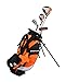 Precise XD-J Junior Golf Clubs Set – Right & Left Hand Options – Kids Golf Clubs for Ages 3-5, 6-8, 9-12 – Lightweight Graphite Shafts, Hybrid Club, Stand Bag – Boys & Girls Golf Set