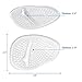 Dr. Foot's Forefoot Cushions, Ball of Foot Cushions, Metatarsal Pads for Men and Women - 4 pieces