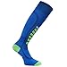 Eurosocks Silver Ski Light, Thin Snug Fit, Foot To Boot Feel, Ultra Smooth Knit, No Seam Toe, No Bunching-3111