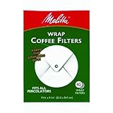 Melitta USA Inc 627402 White Wrap Coffee Filter 40 Filters