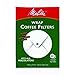 Melitta USA Inc 627402 White Wrap Coffee Filter 40 Filters primary