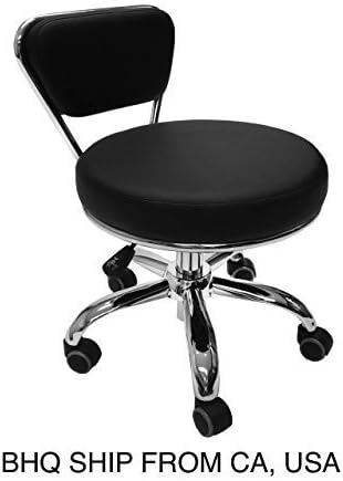 Pedicure Stool Black by Beauty Headquarters