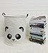 TIBAOLOVER Baby Laundry Basket Baby Hamper Kids Laundry Hamper Cute Toy Storage Bin Organizer for Boys and Girls Panda Nursery Room Decor(Panda)