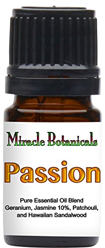 Miracle Botanicals Passion - 100% Pure Therapeutic Grade Essential Oil Sacral Chakra Synergy Blend 5ml