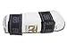 MOOTO Taekwondo Forearm Protector WTF Approved TKD Guard Black & White XS to XL (White, 2.S(4.39-4.98ft or 134-152cm))