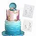 KALAIEN Seahorse Silicone Mold Candy Cake Baking Mould Gumpaste Sugar Craft Fondant Molds-Small