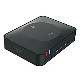 Bluetooth Audio Receiver, Oittm NFC Enabled Bluetooth 3.0 Wireless Audio Adapter 3.5mm/ RCA Stereo Output for Home Music Streaming Sound System Compatible with iPhone, Samsung and Other iOS Android Smartphones (black)