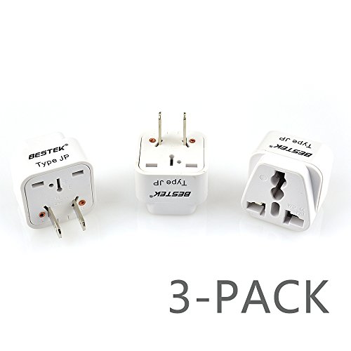 image for Plug Adapter, BESTEK Universal Travel Adapter Plug Converter Adapter U