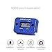 NKTECH NK-HS2 Inductive Hour Meter for Gas Engine Lawn Mover Marine ATV Motorcycle Boat Snowmobile Dirt Bike Outboard Motor Generator Waterproof Hourmeter (Blue)
