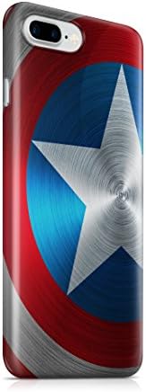 Phone Case with Screen Protector for iPhone 7 Plus &amp; iPhone 8 Plus - Anti Radiation Phone Case Snaps On for Attractive Protection from Breaking, Shattering, Cracking, Dust, and Scratches