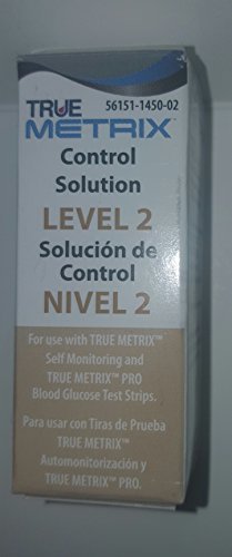 Control Solution Level 2 for TRUE Metrix Meter (1 Each)