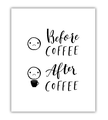 PGbureau 8x10 P29 Coffee House Poster.Cafe Poster.Coffee Lover Gifts.Cafe Terrace Poster.Cafe Wall Art.Coffee Wall Art.cofee Themed Art. Funny Poster.Joke Poster.