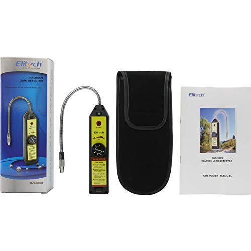 Elitech WJL6000 Freon Leak Detector Halogen Leak Detector Refrigerant