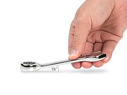 TEKTON 11/16 Inch Stubby Combination Wrench | 18051