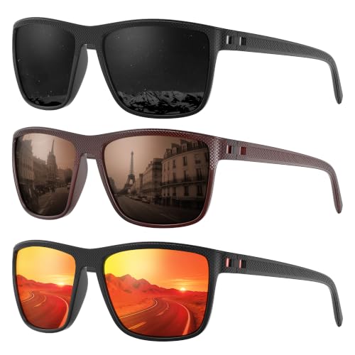 Fanshen Square Polarized Sunglasses