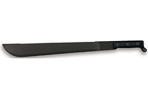 Ontario Knife Company 6120 1-18SBK Machete Sawback Black