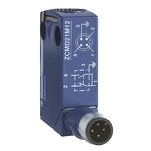 Schneider ZCMD21C12 ZCMD-Positionsschaltergehäuse, 1Ö+1S, versilberte Kontakte, Sprungfunktion, M12