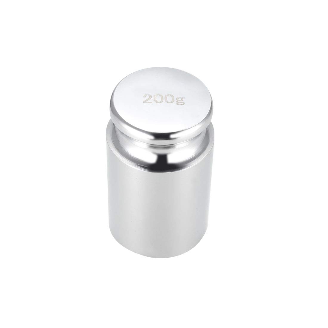 sourcing map Calibration Weight 200g M1 Precision Chrome Plated Steel for Digital Balance Scales