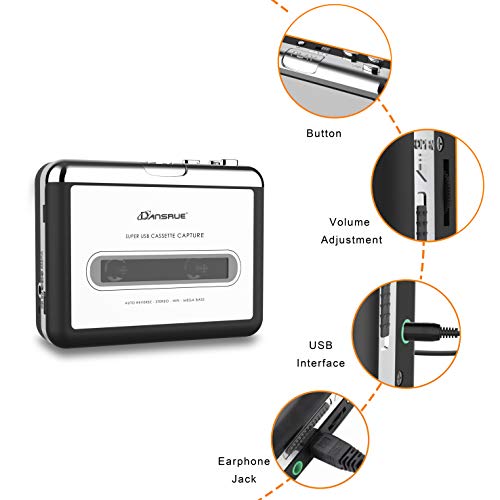 2019 Upgrade Cassette Player,Valoinus Portable Walkman Cassette Tape
