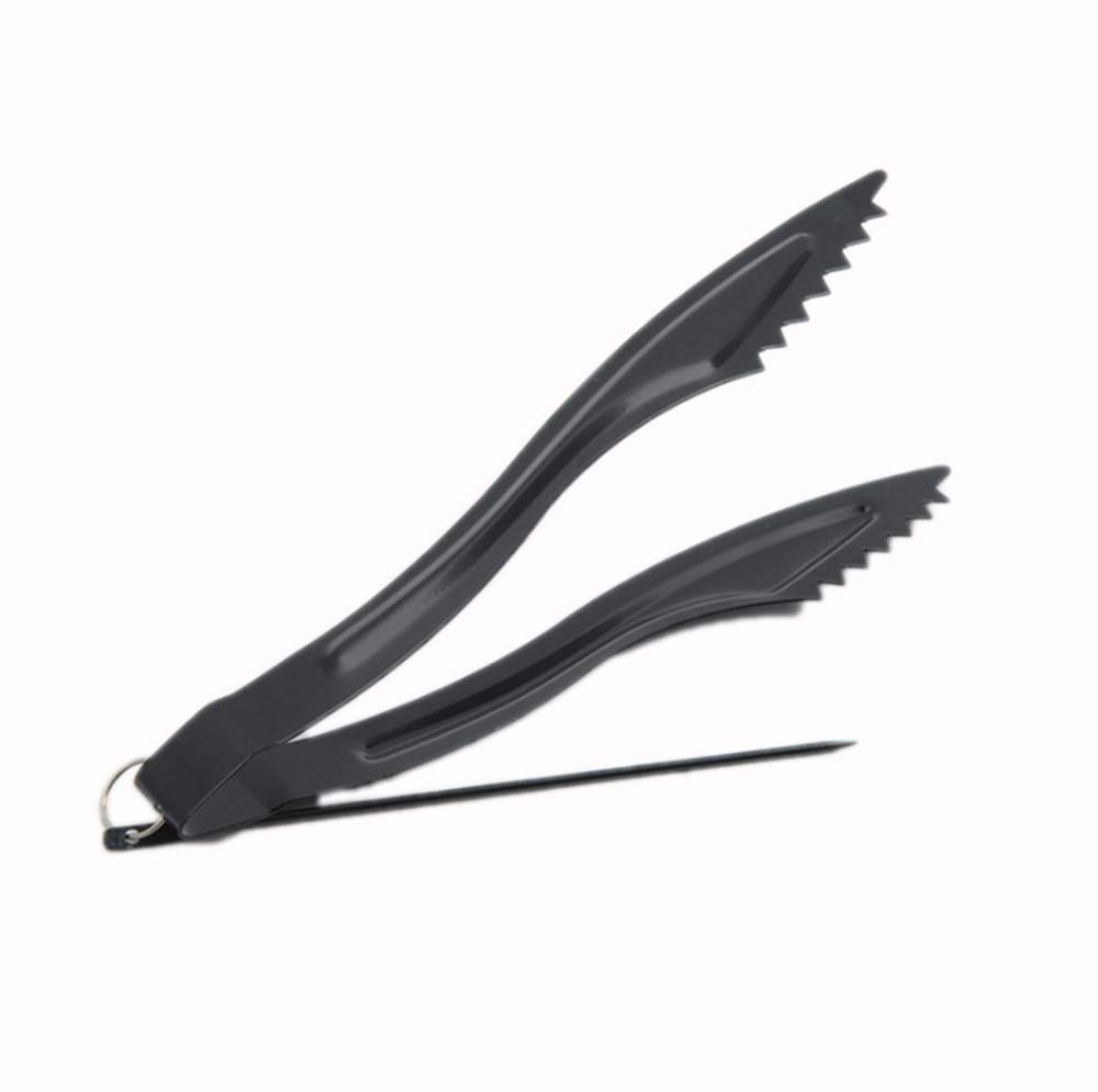 Photo 1 of [Upgraded version] 6.3 Inches Long Sturdy Hookah Accessories Tongs with Poker,Shisha Tongs,Heavy Duty Iron,Black Matte