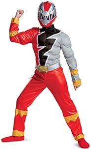 Kids Power Rangers Dino Fury Red Ranger Costume