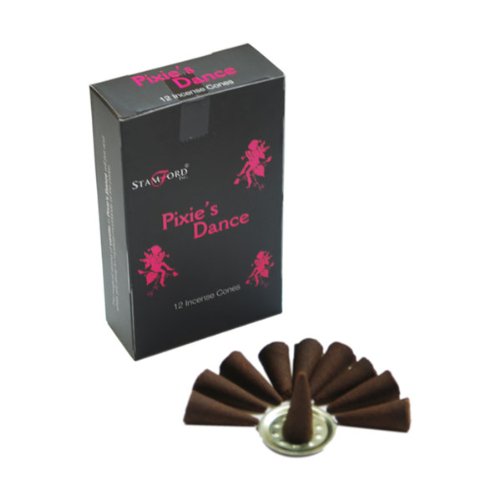 Stamford Pixie's Dance Incense Cones,Packof12,