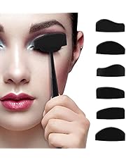 6 in 1 Crease Line Kit, Eyeshadow Stamp Kit Eye Shadow Applicator Silicone Eyeshadow Stamp Crease Tools for Women Girls Eyes Makeup