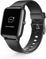 Hama Fit Watch 5910 Smartwatch Full Touch Screen GPS Waterproof Heart Rate Black view 8
