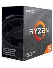 AMD Ryzen 5 3600 6-Core, 12-Thread Unlocked Desktop 3rd generation Processor with Wraith Stealth Cooler