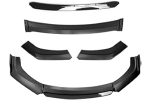 OTOEZ Universal Front Bumper Lip Spoiler Front Lip Protector Chin Spoiler Compatible with Honda Civic Accord HR-V Toyota Chevrolet Ford Hyundai VW BMW Ford Mazda