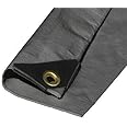 14X14 Silver Heavy Duty Waterproof Tarp (Finished Size 13.6'X13.6')