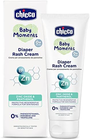 Chiccomona Rash Chicco Baby Moments Diaper Rash Cream with Zinc Oxide & Vitamin B5 ...