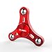 Figit Spinner - Hand Toy For Relieving Boredom ADHD Anxiety By VMEI (RED Mini)