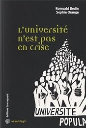 L' université n'est pas en crise