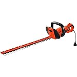 BLACK+DECKER HH2455 3.3-Amp HedgeHog Hedge Trimmer with Rotating Handle And Dual Blade Action Blades, 24"