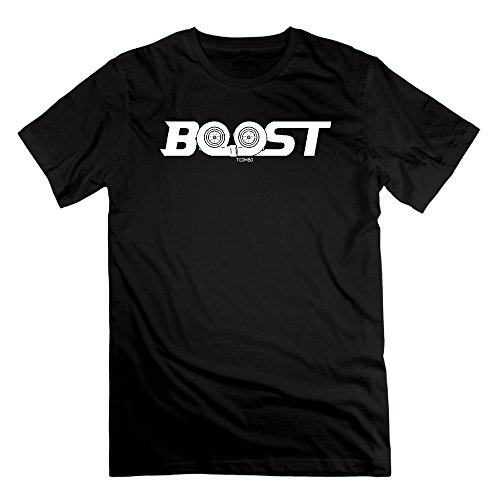 Boost Store618 Mens Round-Neck Screw Neck Boost T Shirt Cheap