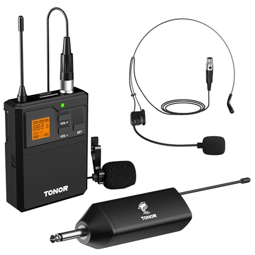 TONOR UHF Wireless Microphone System