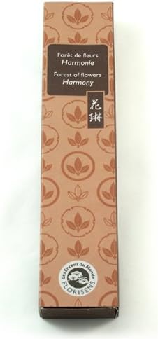 Karin Forest of Flowers Japanese Incense Sticks by Kunjudo + Incense Holder
