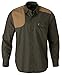 Browning Austin Loden/Taupe Shooting Long Sleeve Shirt, Large