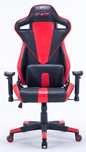 Top Gamer Gaming Chair PC Computer Game Chairs for Video Game (red-08)