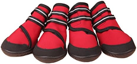 AIKEN PET Anti Slip Washable Rubble Paw Protection Waterproof Rain Dog Boots Dog Shoes Summer Boots For Dogs Tall Tiny Small Large Dogs Hot Pavement